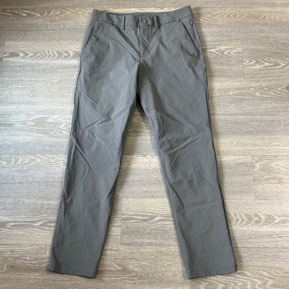 Crz Yoga Golf Chino Pants Sage Green Stretch Mens 30x29 Quick-Dry Performance - Picture 1 of 8
